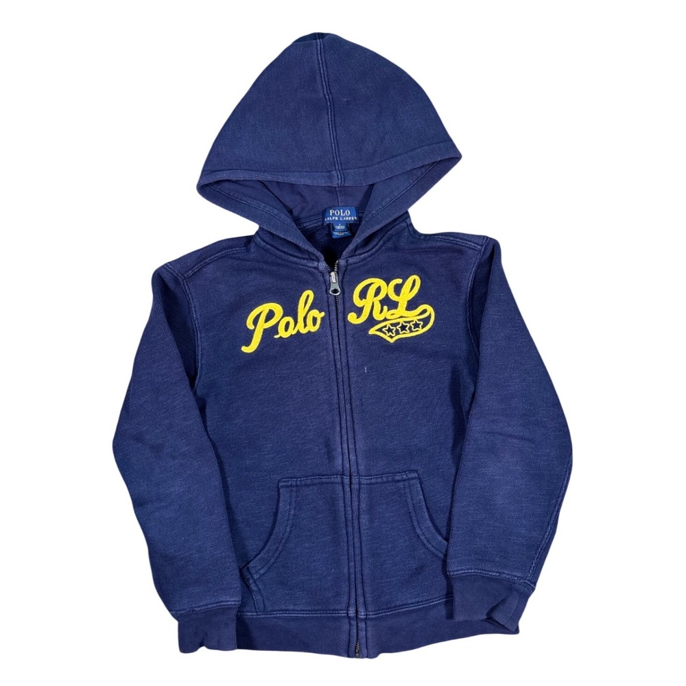 Polo Ralph Lauren RL Chainstitch Zip Up Hoodie Youth